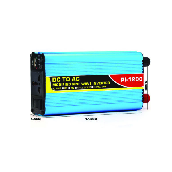 Conqueror 600 Watt Power Inverter DC 12V to AC 220V - PI1200