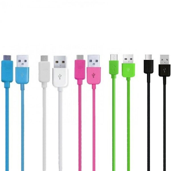Conqueror Charge Sync Data Cable for Samsung USB to micro USB B Black - C118A