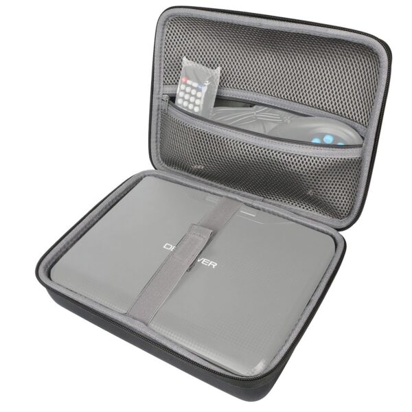 Digicase Hard Carrying Case 9" for Portable DVD Player, TV, External USB - CP7074