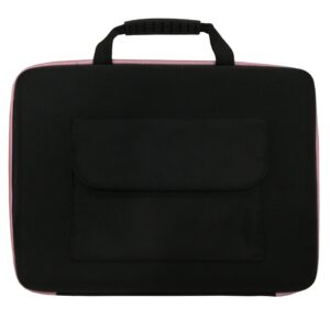 Protective Laptop Bag Carrying Case with Handle Fits Up to 11.6 Inch Display Black Pink Blue - LSE2008B