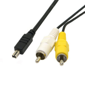 Conqueror Cable Minolta to A/V 1.8 Meter Black - C63