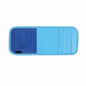 Conqueror CD / DVD Case Storage Organizer Booklet 12 Capacity For Car Blue - LSV011B