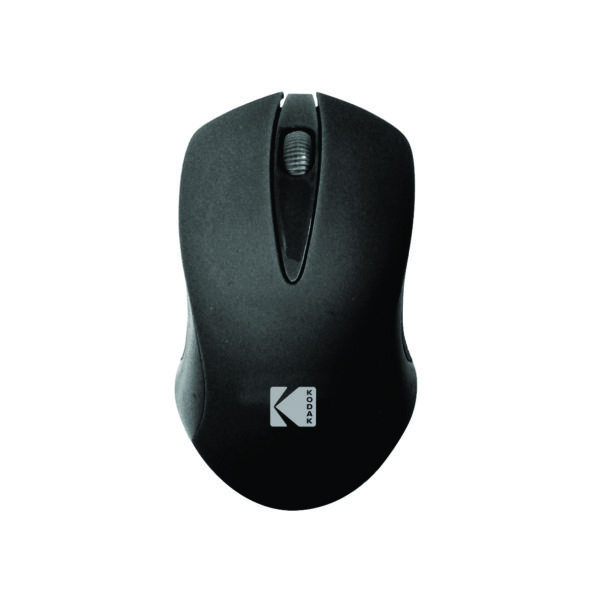 Kodak Wireless Optical Mouse 2.4GHz USB Mini Receiver Black - CMO801