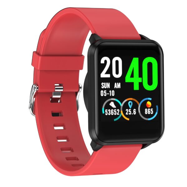 Bemi Activity Tracker Fitness Watch Band Red - KIX0083