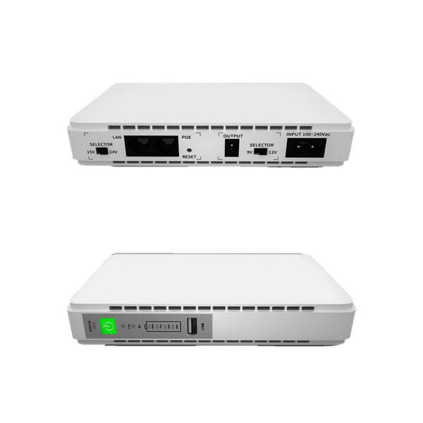 Top Mini UPS Power Supply 17W 9V / 12V for Power Outage Emergencies - POE430P