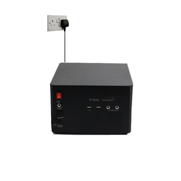 Conqueror UPS Power Supply 300 Watts 2 Way Charging with Solar Panel USB and Universal Socket Outputs - CUP500