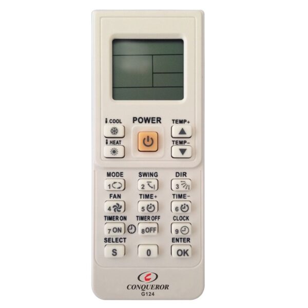 Conqueror Universal A/C Remote Control - G124