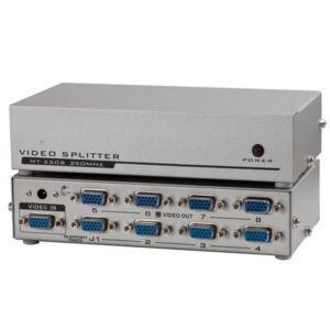 VGA Splitter 8 Port Multiplier for Screen Duplication 1 IN 8 OUT - 108A