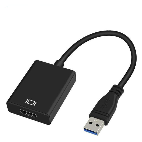 USB to HDMI Male to Female Converter Adapter Multi-Monitor Adapter with Audio - G193