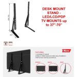 Conqueror Desk Mount Stand for LED, LCD, Plasma TV 37" to 75" - D500