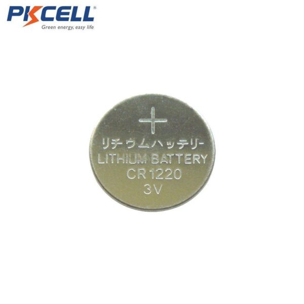 PKcell Lithium Coin Cell Button Battery 3 Volt  Pack of 5 - CR1220