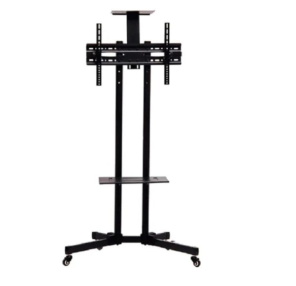 Conqueror Moving Floor Stand with Shelf for LED / LCD / Plasma TV 30''-65'' - HFL3