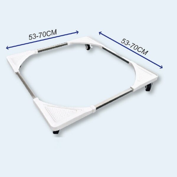 Conqueror Multi-Functional Adjustable Base Movable Stand for Washing Machine Dishwasher Refrigerator Dryer - STD001