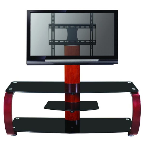 Table Stand with Brackets and Shelves TV Console - HT5