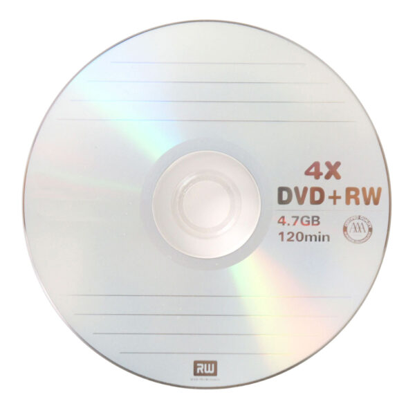 Memory DVD+RW with 4.7GB Storage Capacity and 4x Writing Capability 120 Minutes Set of 1 for Music, Video, Data- M22