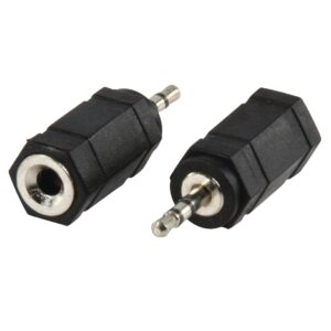 Plug Audio 2.5 mm to 3.5mm Male to Female Stereo Jack for Headphone - P206