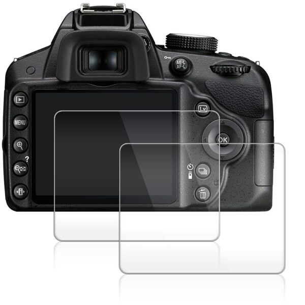 Protection for Canon 1DS Tempered Glass Screen Protector, Ultra Strong Ultra Clear DSLR Camera Glass for Canon Dimension 50 x 65mm - P627