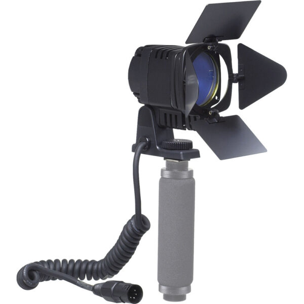 Luxmen On-Camera Photo Video Light 100 Watt Barndoor Head Light- L606S