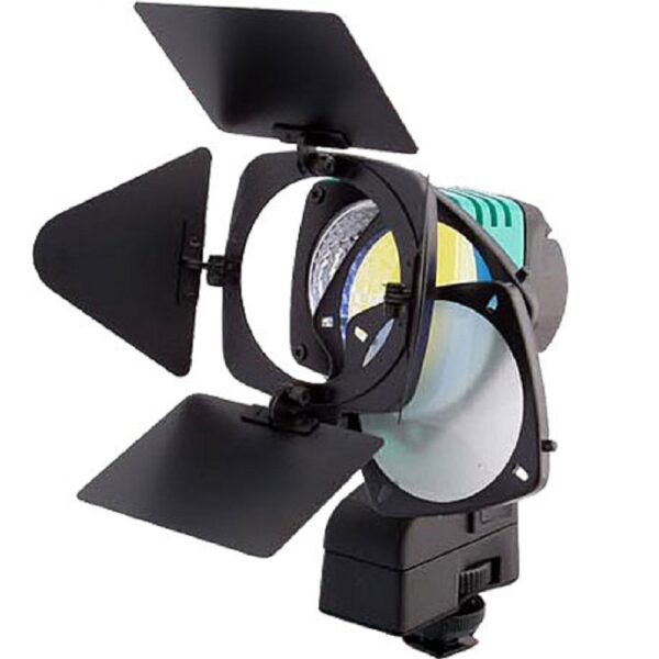 Luxmen On-Camera Photo Video Light 30 Watt Barndoor Head Light - S935T