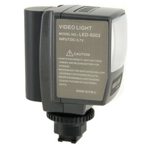 Video Light LED Lamp Rechargeable for Sony Camera DV Camcorder - 5003