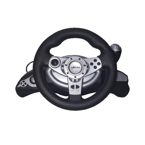 Gamemon Wired Steering Wheel for PS2/PS3/PC – FT38D3