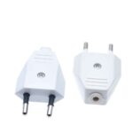 Plug 4mm  AC Male 2.5 Amp 220 Volt Screw Assembly Rewireable Socket - P217